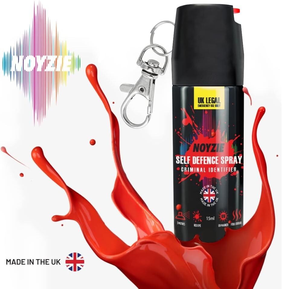 UK Legal Self Defence Pepper Spray Long Lasting Criminal Identifier