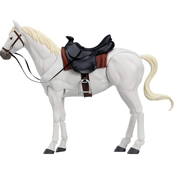 figma Horse ver.2 White Non-Scale ABS& PVC Painted Movable Figure Japan
