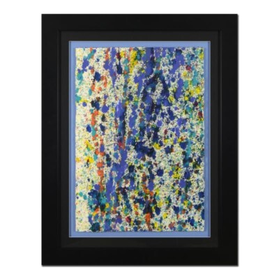 Wyland Pollack Coral Reef Original Aquarell Malerei Handsigniert Gerahmt Kunst