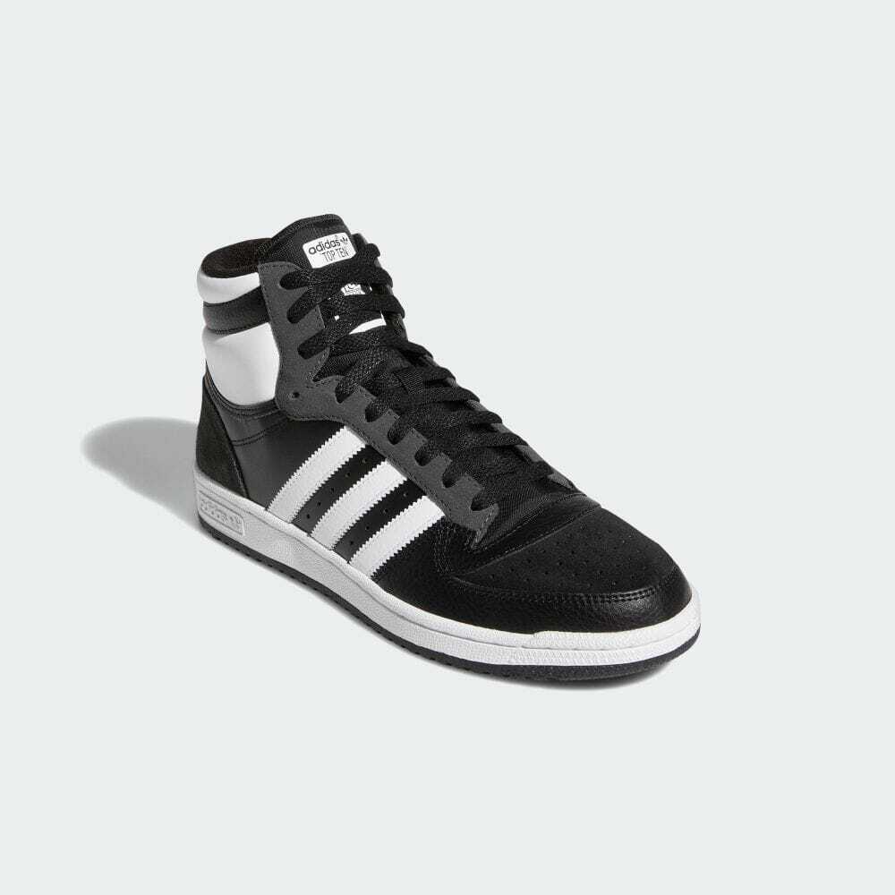 T.E.P　gadid anoniem Adidas Top Ten RB Black White Grey High Top Shoes GX0742
