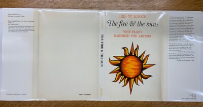 1977 The fire & the sun by Iris Murdoch, First Edition with Dust