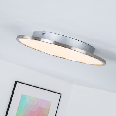 LED Panel 30W Deckenleuchte Deckenlampe, Ø 35 cm rund, dimmbar, Metall