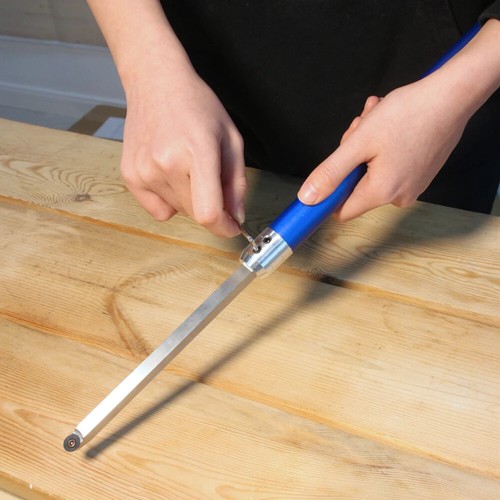 Carbide Insert Cutter Swan Neck Wood Turning Chisel Blade & Aluminum Handle - Picture 5 of 31