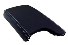 Fits 04-08 Pontiac Grand Prix Faux Leather Armrest Center Console Gray Stitch