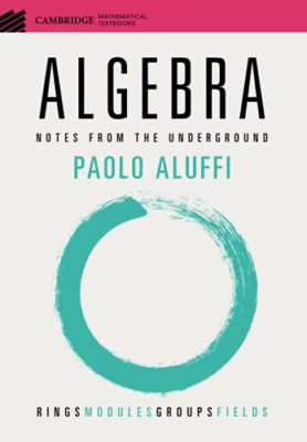 Algebra: Notes from the Underground -  NEW Paolo Aluffi 2021