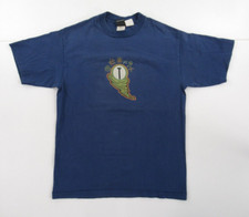 Vintage Warner Bros Swirling Tornado Insane Taz T-Shirt Made in USA Size L#VT133