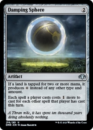 Dämpfungskugel x1 1x FOLIE Dominaria remastered NM MTG