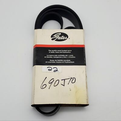 Speed Control 690J10 Micro Rib Belt 0.9'' Width 69'' Length 10 Rib V-Belt