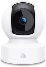 Kasa Indoor Pan/Tilt Smart Security Camera, 1080p HD Dog-Camera,2.4GHz with Nigh