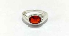 Red Garnet Gemstone Ring,925 Sterling Silver,Handmade Ring,Designer Ring.Gift