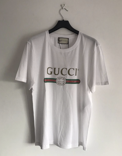 Gucci 1980 Printed Shirt T-shirt WHITE 