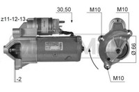 ERA Anlasser Starter 1.4Kw FüR CitroëN Berlingo Kasten 220148A