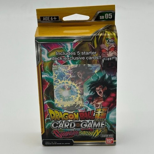 Dragon Ball Z Super Dbs Ccg Crimson Saiyan Starter Deck Verpackt