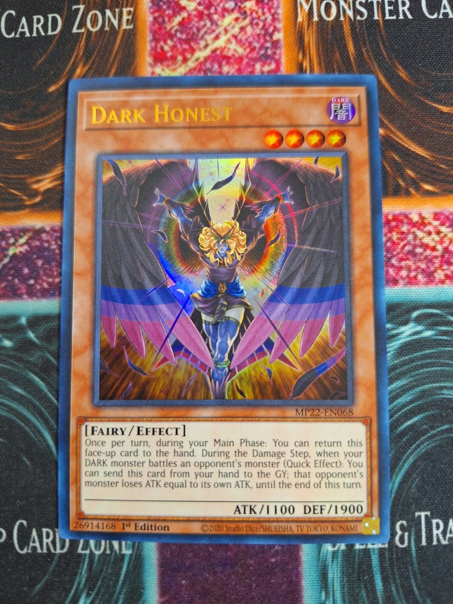 Dark Honest - MP22-EN068 - Carta Ultra Rara 1ª Edición | Juego De Cartas Tin Of The Pharaoh's Gods 2022
