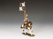 PnM059 Royalist Mounted Flagbearer by King  Country