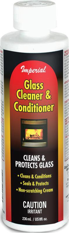 IMPERIAL Glass Cleaner Conditioner for Wood, Pellet Stoves Soot Remover 8oz NEW!