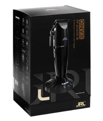 JRL Onyx FF2020C-B Professional Cordless Hair Clipper for