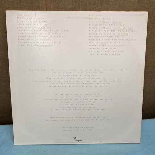 Original 1975 "M.U. The Best of Jethro Tull" LP- Chrysalis Records (CHR1078) NM - Picture 3 of 7
