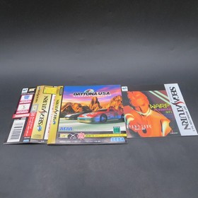 Daytona USA Championship Circuit Edition Sega Saturn with Spine and Manual Japan