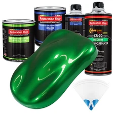 Restoration Shop-Gasser Green Metallic Low VOC Urethane Basecoat with Clearcoat