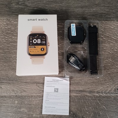 Smart Watch RoHS Multi Readings Black in Box Tested Works