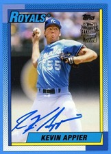 2018 Topps Archives Kevin Appier #FFA-KA Fan Favorites Autographs
