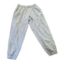 Nike Boys Gray Sportswear Fleece Joggers Sweatpants Size XL