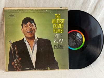Louis Prima With Sam Butera ~ The Wildest Comes Home MONO VG/VG Ultrasonic Clean