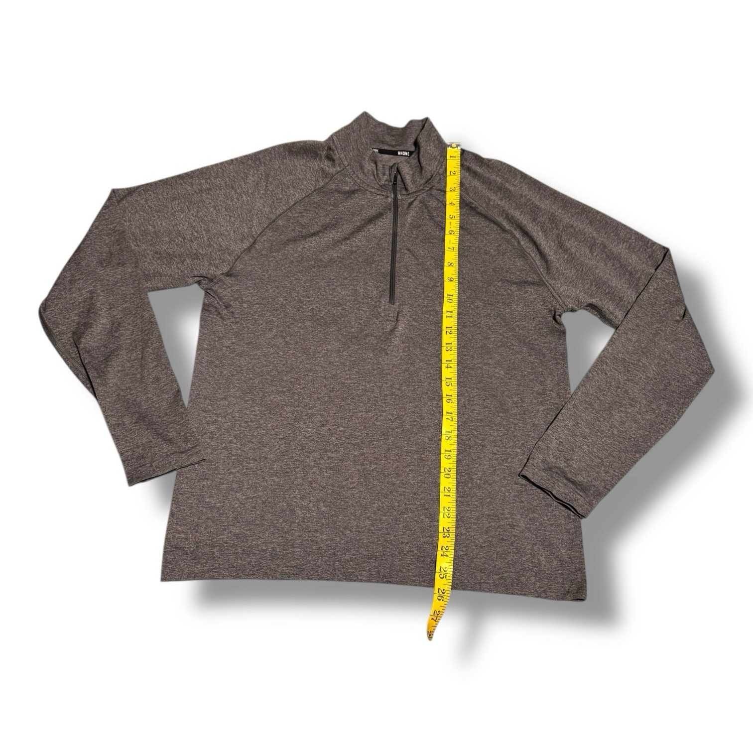 Rhone Pullover Mens Medium Gray Versatility Perfo… - image 3
