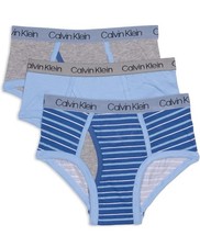 Calvin Klein 3-Pk. Cotton Briefs, Little Boys Big Boys Multicolor XS No Tags