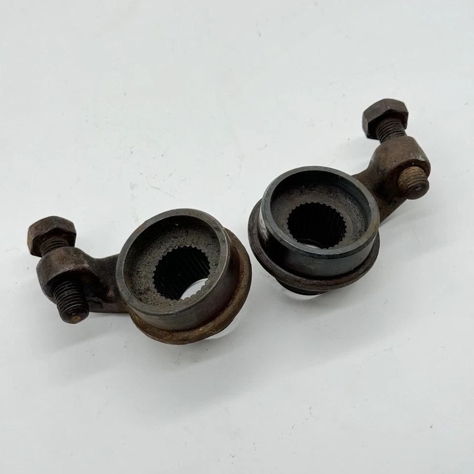 1965-1968 Porsche 911 912 пара регуляторов переднего торсиона левый и правый колпаки SWB - Изображение 2 из 4