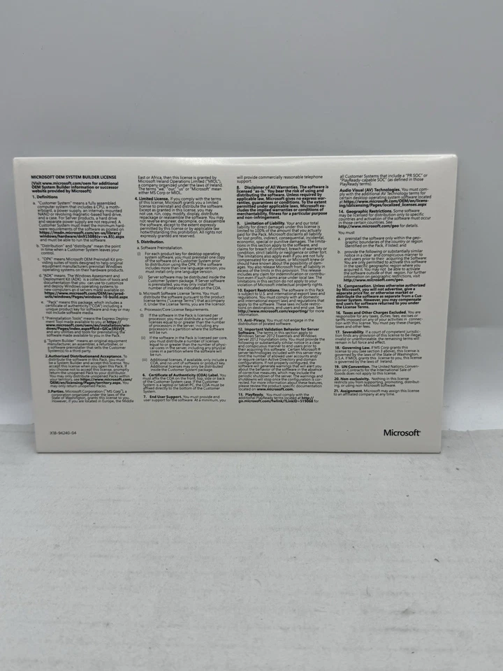 Microsoft Windows Server 2022 Standard DVD Kit 24 Core 50 CAL LICENSE 1PK - Image 3 of 3