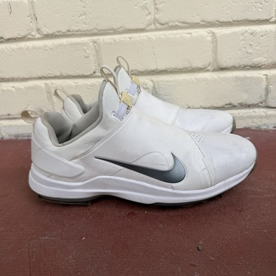 Nike Tour Premiere PGA Mens Golf Cleats White & Silver Size 10.5 AO2241-101