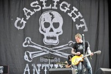 Brian Fallon of The Gaslight Anthem performs the first day of Hard- Old Photo 5