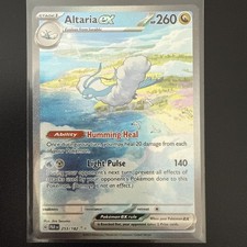 Pokémon TCG Altaria EX Paradox Rift Holo Card 253/182 Special Illustration Rare