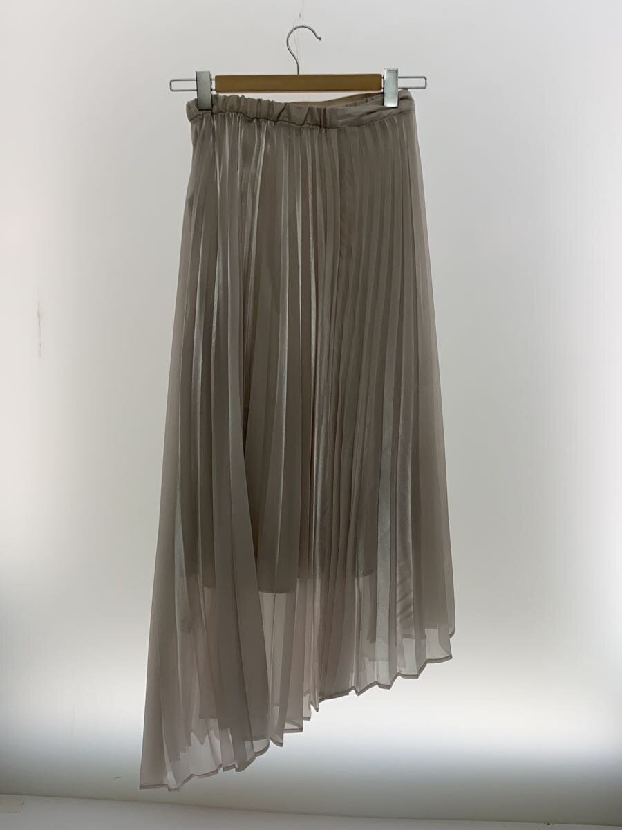 AMERI Long Skirt M Polyester MEDI SHEER PLEATS SK… - image 2