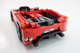 Lego 8671 Racers Ferrari 430 Spider 1:17 Scale Model - Incomplete