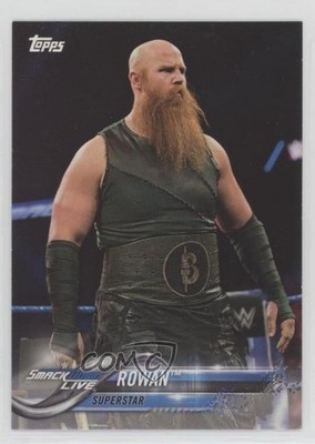 2018 Topps WWE Then Now Forever Rowan #165 Rookie RC md3