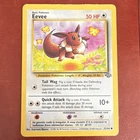 Pokémon Eevee 51/64 1999 Wizards of the Coast Base Set Basic 50 HP Regular Card