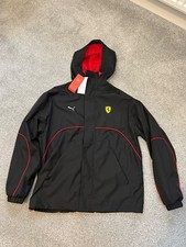 Scuderia Ferrari Scuderia Ferrari Puma Rain Jacket - Black