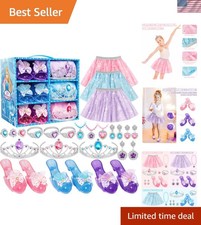 Enchanting Princess Dress Up Toys Jewelry Boutique - Perfect for Little Girls