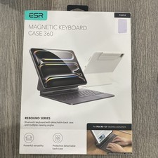 ESR Magnetic Keyboard Case 360 Rebound Series Blue iPad Air 13" M3/M2 2025/24