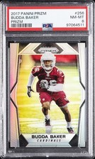 2017 PANINI PRIZM PRIZM #256 BUDDA BAKER PSA 8