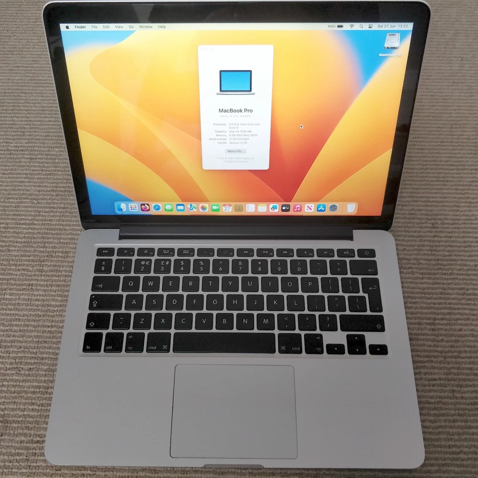Apple MacBook Pro 13" 2014 · i5 · 8GB · 120GB, photo 2 of 5