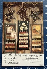 Caught Up In Stitches QUILT GATHERINGS 6.5 x1...