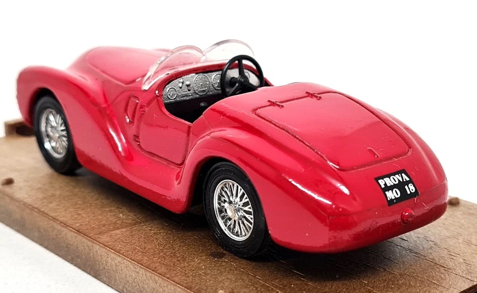 Brumm 1/43 R66 Ferrari 815 Sport HP 75 1940 Red Diecast Model Car - Image 4 of 4