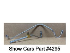 348 409 2x4 Edelbrock Carbs On Edelbrock Intake Gas Lines Filter Not Inclueded