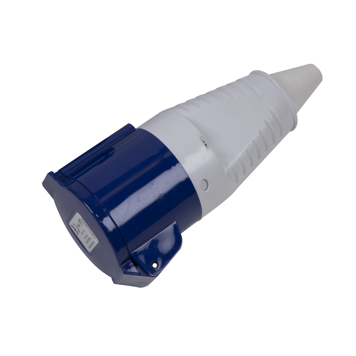 Sealey Socket With 2P+E Connectors 230V 32A IP44 Rated - Blue/White WC24032