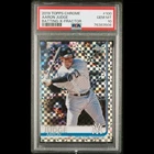 2019 Topps Chrome Aaron Judge #100 Batting X-Fractor PSA 10 Gem Mint Yankees