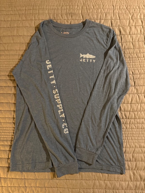 jetty supply company mens long sleeve medium